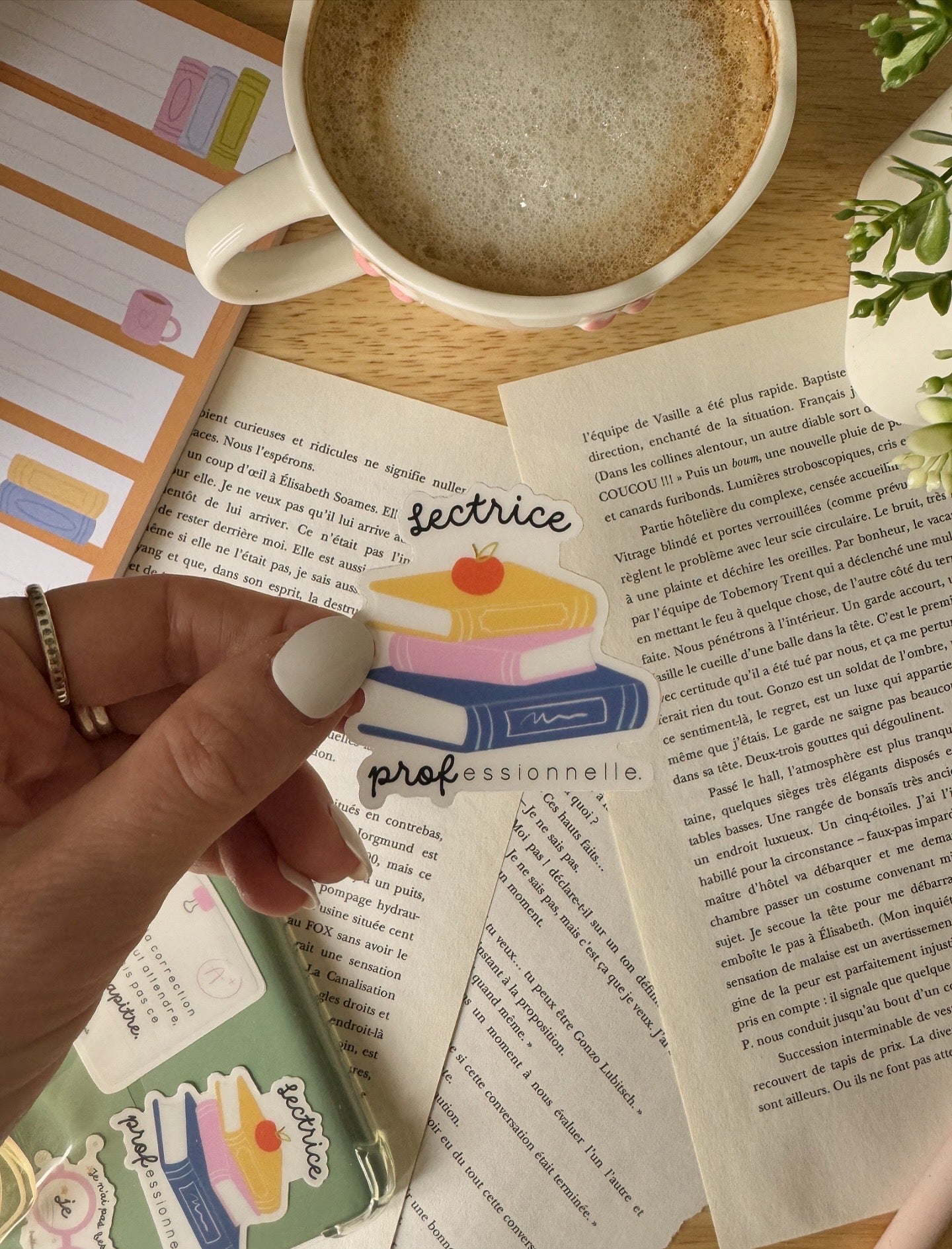 Autocollant Lectrice PROFessionnelle