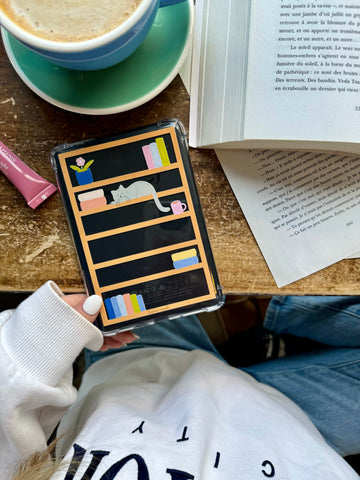 Coque liseuse Bibliothèque