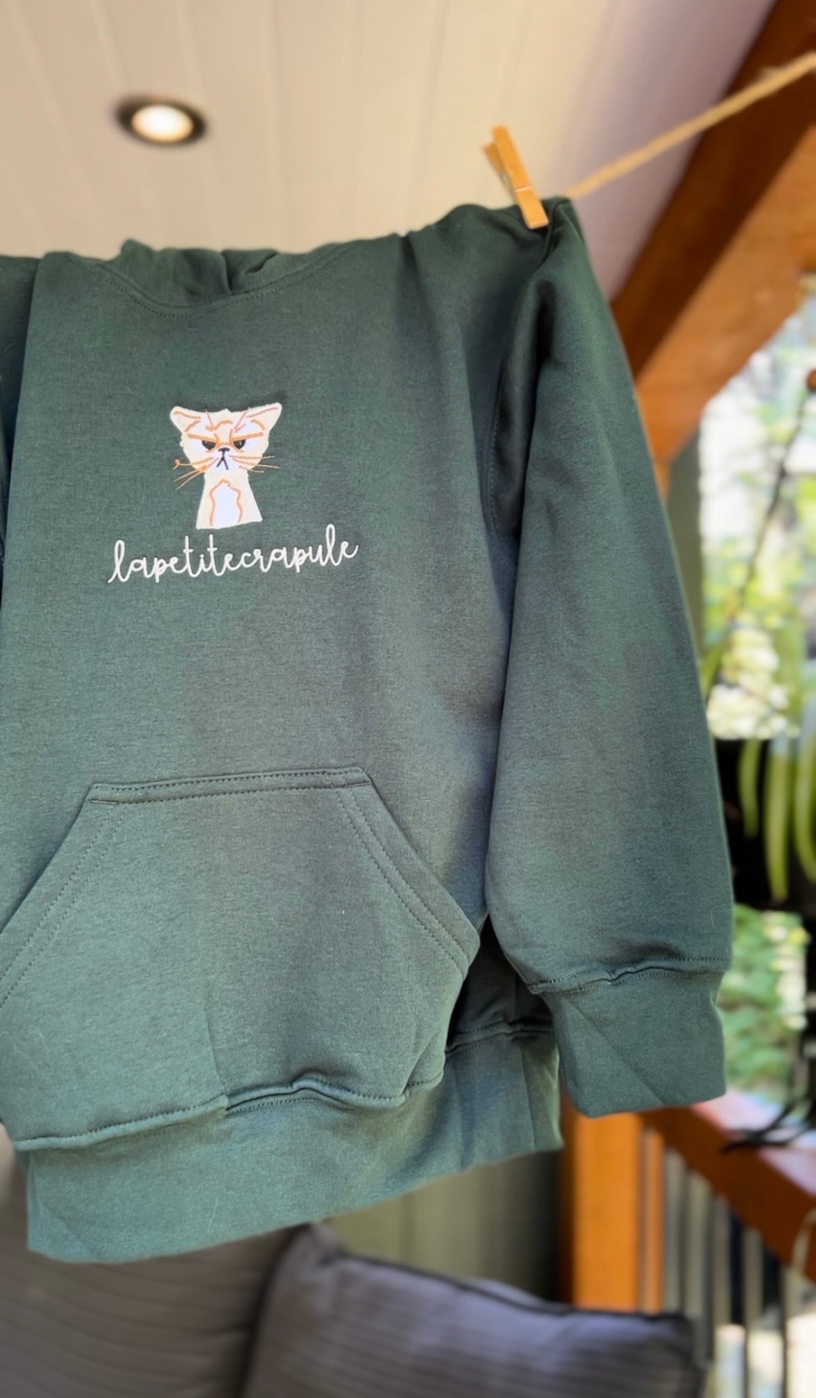 Hoodie forêt ENFANT